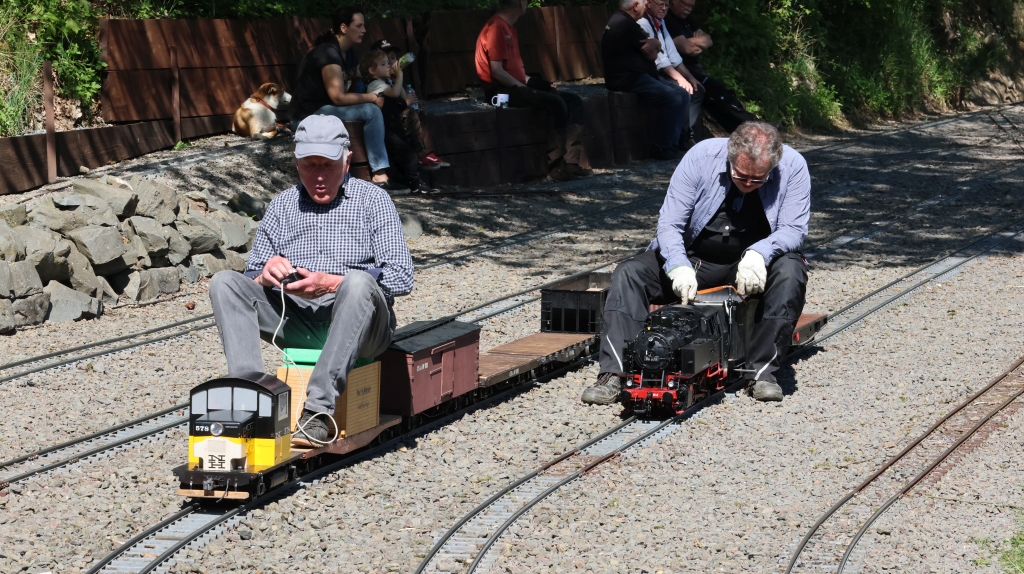 Eine BR80 und daben ein US-Switcher