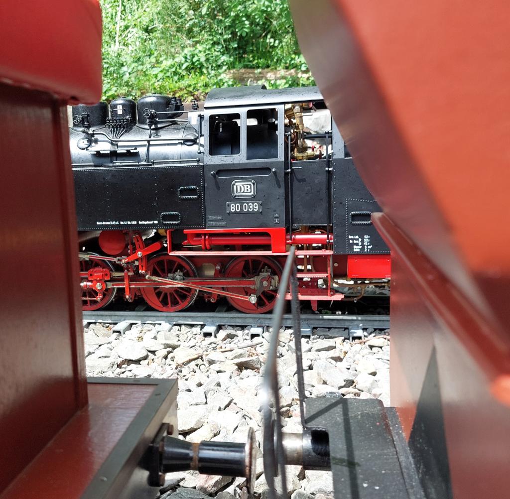 Blick auf eine BR80