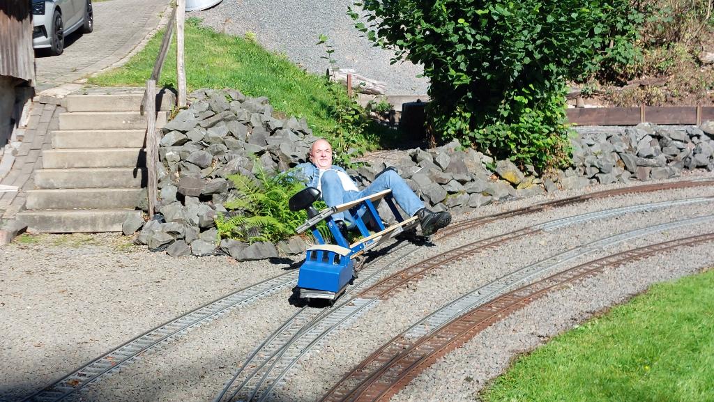 Aus der Kurve geflogen