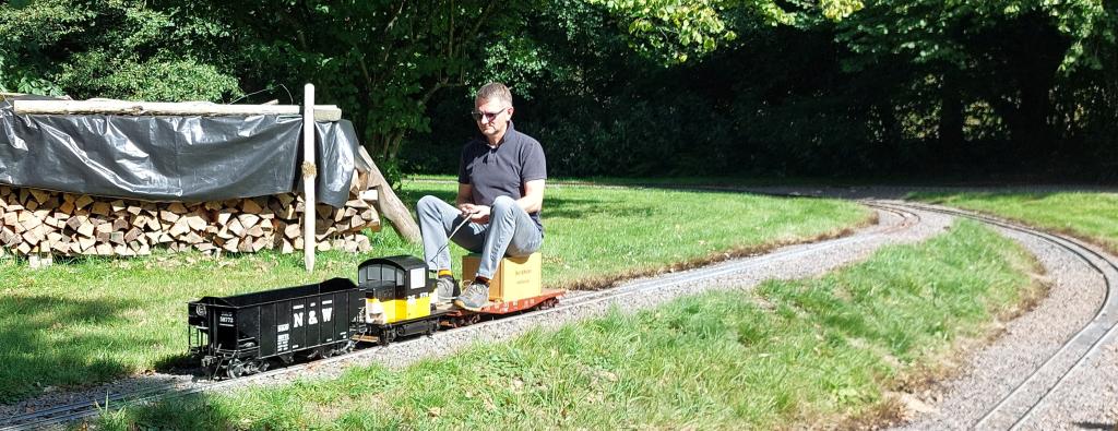 Rangierfahrt mit US-Switcher