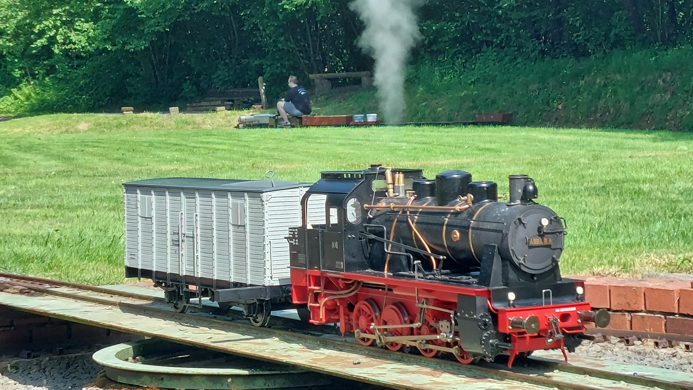 Zechenlok Anna Nr8 auf der Drehscheibe